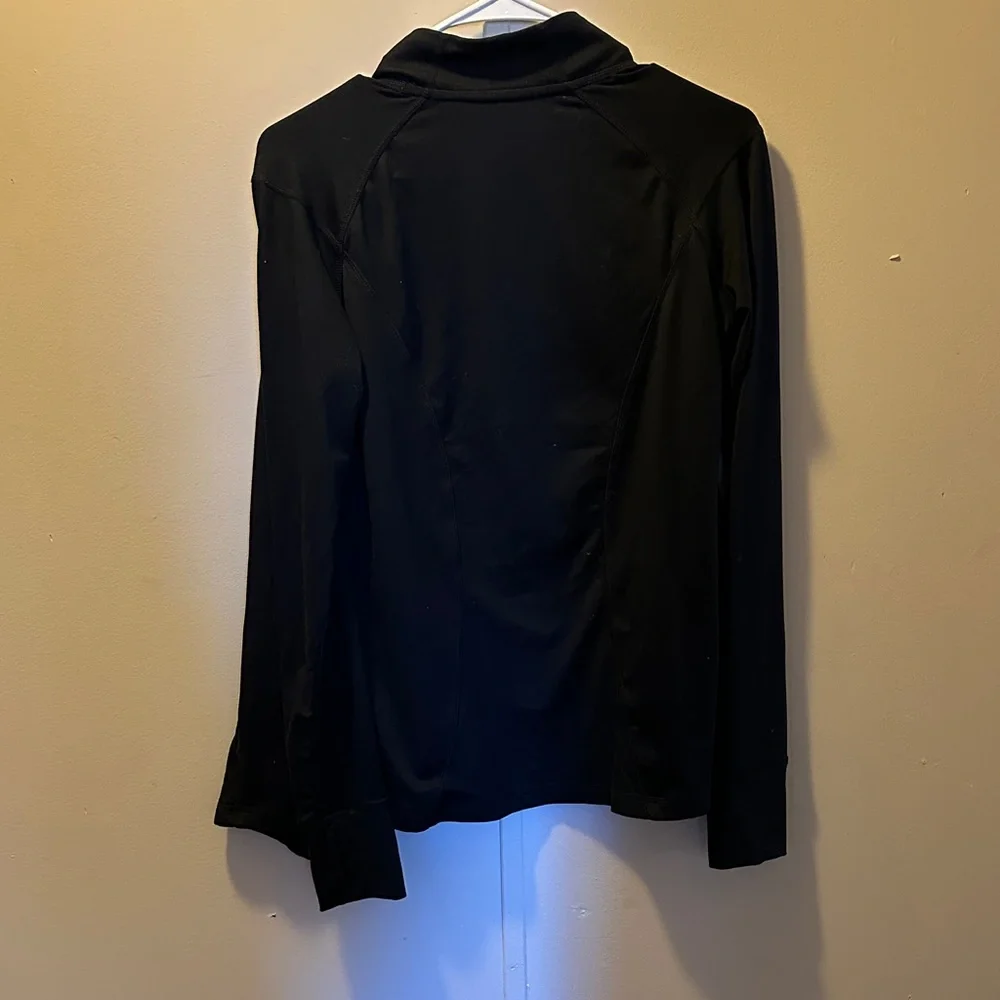 Danskin Women's Black Zip-Up Jacket SMALL - Picture 6 of 8